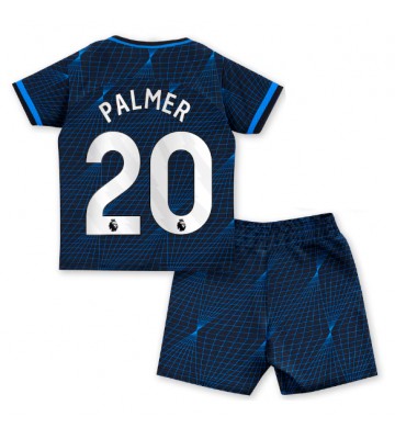 Chelsea Cole Palmer #20 Borta Kläder Barn 2023-24 Kortärmad (+ Korta byxor)